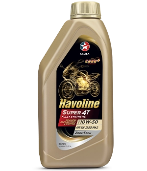 Havoline Super 4T Fully Synthetic SAE 10W-50