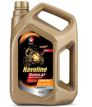 Havoline Super 4T Fully Synthetic SAE 15W-50