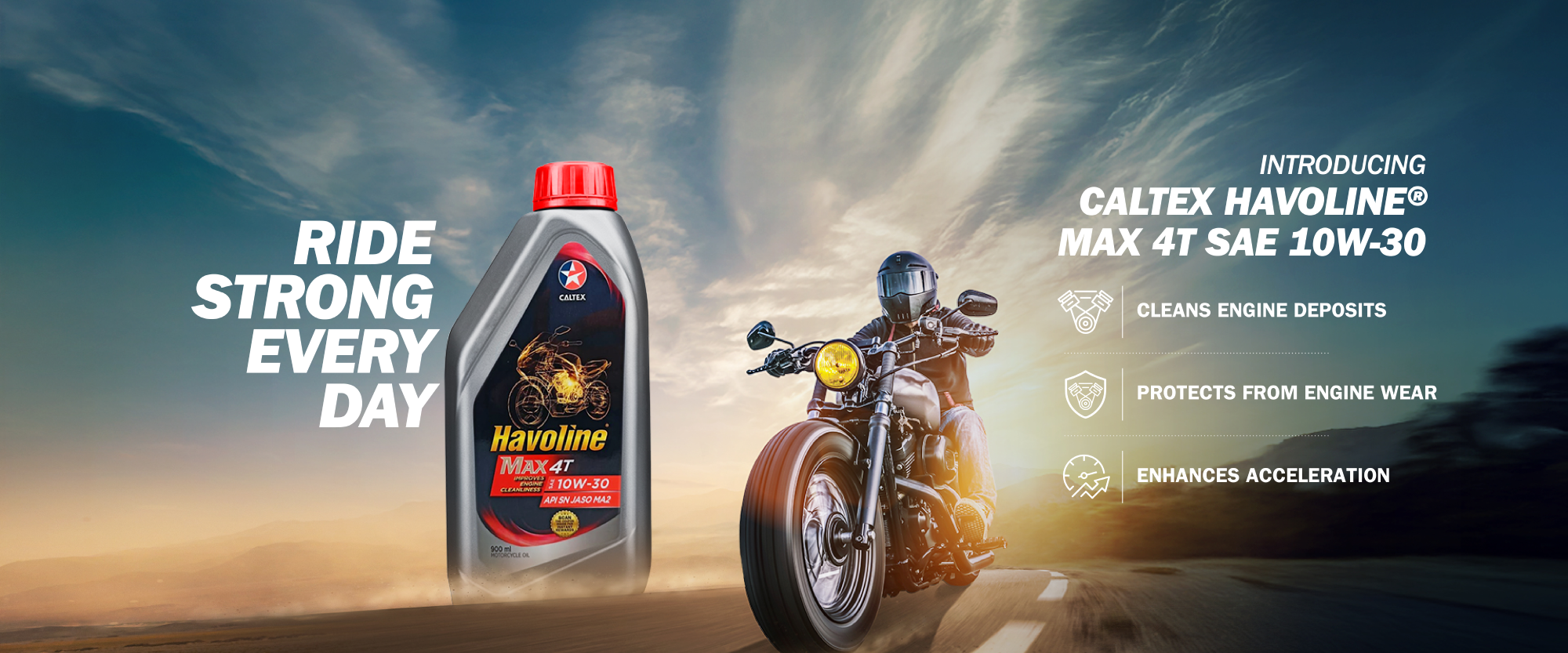 Caltex Havoline Max 4T SAE 10W-30